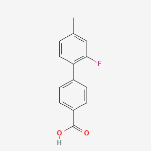 4-(2-Fluoro-4-methylphenyl)benzoic acid, 95%