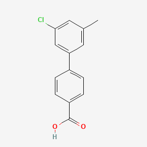 4-(3-Chloro-5-methylphenyl)benzoic acid