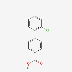 4-(2-Chloro-4-methylphenyl)benzoic acid, 95%