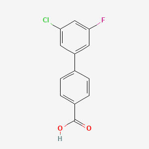 4-(3-Chloro-5-fluorophenyl)benzoic acid, 95%