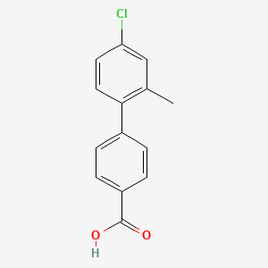 4-(4-Chloro-2-methylphenyl)benzoic acid