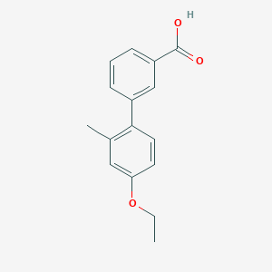 3-(4-Ethoxy-2-methylphenyl)benzoic acid, 95%