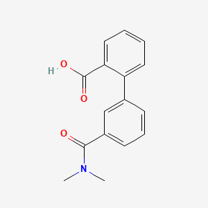 2-[3-(N,N-Dimethylaminocarbonyl)phenyl]benzoic acid, 95%