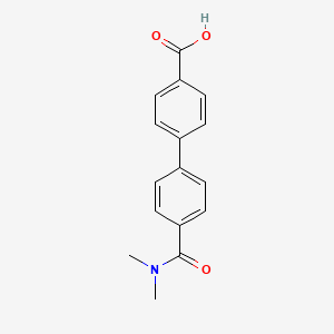 4-[4-(N,N-Dimethylaminocarbonyl)phenyl]benzoic acid