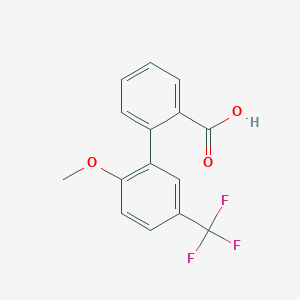 2-(2-Methoxy-5-trifluoromethylphenyl)benzoic acid, 95%