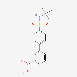 3-(4-t-Butylsulfamoylphenyl)benzoic acid, 95%