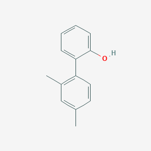 molecular formula C14H14O B6369920 2-(2,4-Dimethylphenyl)phenol, 95% CAS No. 1261959-02-7