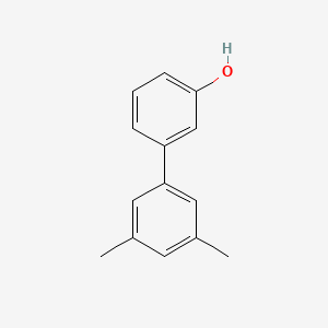 molecular formula C14H14O B6369931 3-(3,5-Dimethylphenyl)phenol, 95% CAS No. 1261942-34-0