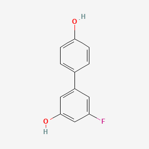 4-(3-Fluoro-5-hydroxyphenyl)phenol