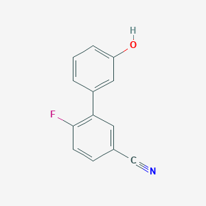 3-(5-Cyano-2-fluorophenyl)phenol