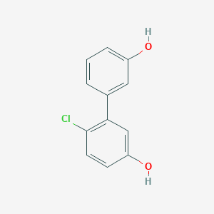 3-(2-Chloro-5-hydroxyphenyl)phenol, 95%
