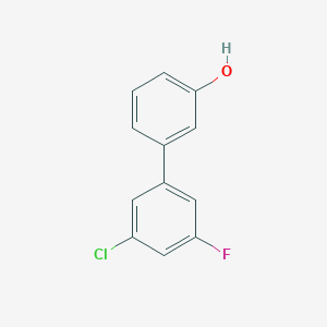 3-(3-Chloro-5-fluorophenyl)phenol;  95%