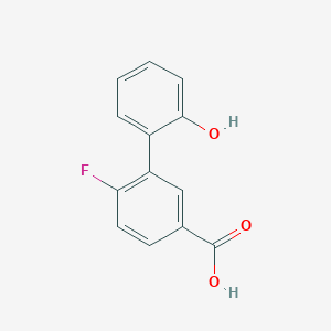 2-(5-Carboxy-2-fluorophenyl)phenol, 95%