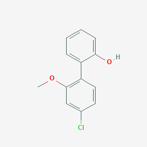 2-(4-Chloro-2-methoxyphenyl)phenol, 95%