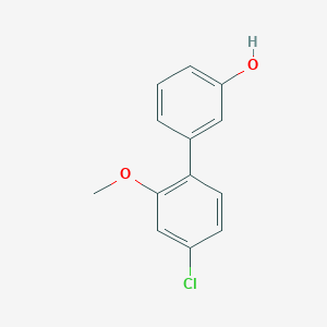 3-(4-Chloro-2-methoxyphenyl)phenol, 95%