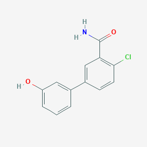 3-(3-Carbamoyl-4-chlorophenyl)phenol, 95%