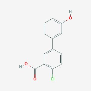 3-(3-Carboxy-4-chlorophenyl)phenol, 95%