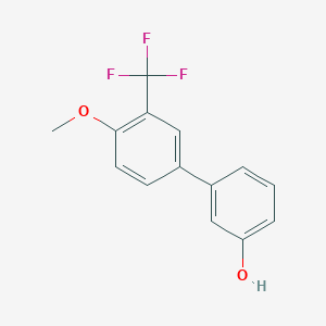 3-(4-Methoxy-3-trifluoromethylphenyl)phenol, 95%