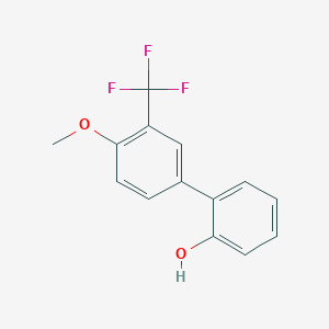 2-(4-Methoxy-3-trifluoromethylphenyl)phenol, 95%