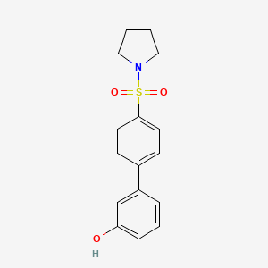 3-[4-(Pyrrolidinylsulfonyl)phenyl]phenol, 95%