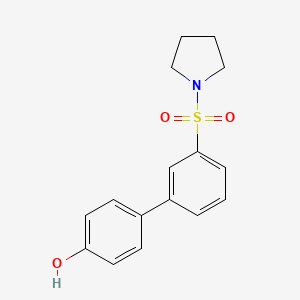 4-[3-(Pyrrolidinylsulfonyl)phenyl]phenol, 95%