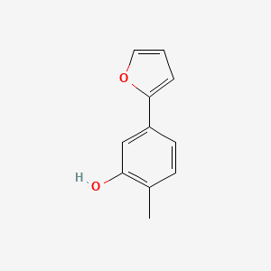 5-(Furan-2-yl)-2-methylphenol, 95%