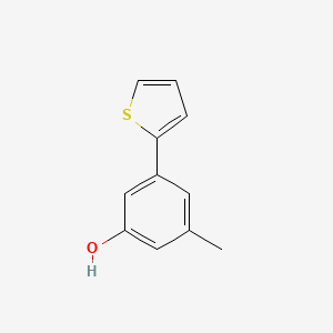 3-Methyl-5-(thiophen-2-yl)phenol, 95%