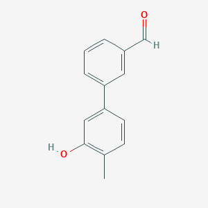 5-(3-Formylphenyl)-2-methylphenol, 95%