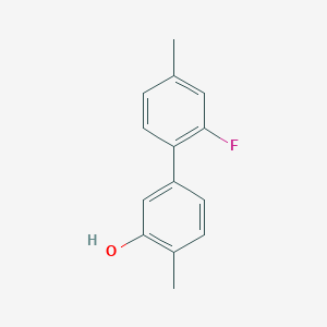 5-(2-Fluoro-4-methylphenyl)-2-methylphenol, 95%