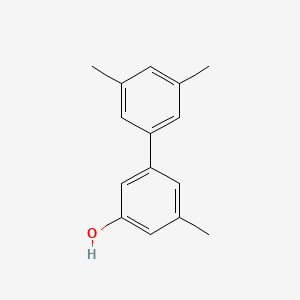 molecular formula C15H16O B6371083 5-(3,5-Dimethylphenyl)-3-methylphenol, 95% CAS No. 1261910-81-9