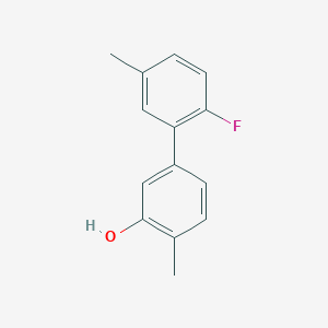 5-(2-Fluoro-5-methylphenyl)-2-methylphenol, 95%