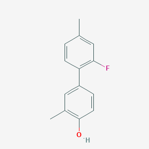 4-(2-Fluoro-4-methylphenyl)-2-methylphenol, 95%