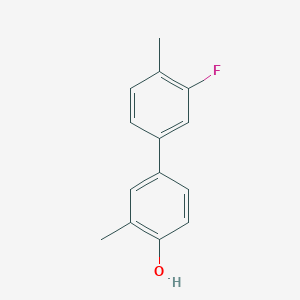 4-(3-Fluoro-4-methylphenyl)-2-methylphenol, 95%