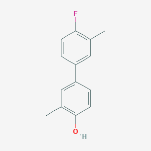 4-(4-Fluoro-3-methylphenyl)-2-methylphenol, 95%