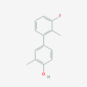 4-(3-Fluoro-2-methylphenyl)-2-methylphenol, 95%