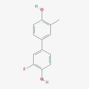 4-(3-Fluoro-4-hydroxyphenyl)-2-methylphenol, 95%