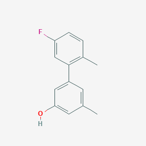 5-(5-Fluoro-2-methylphenyl)-3-methylphenol, 95%