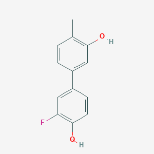 5-(3-Fluoro-4-hydroxyphenyl)-2-methylphenol, 95%