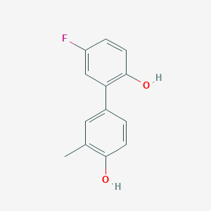 4-(5-Fluoro-2-hydroxyphenyl)-2-methylphenol, 95%