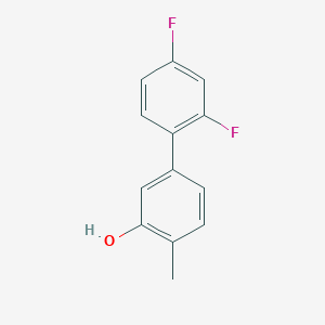 5-(2,4-Difluorophenyl)-2-methylphenol, 95%