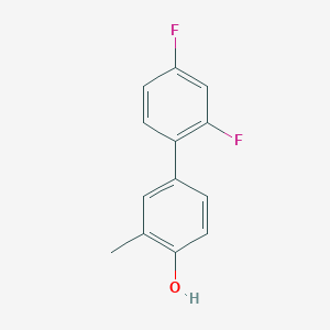 4-(2,4-Difluorophenyl)-2-methylphenol, 95%