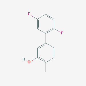 5-(2,5-Difluorophenyl)-2-methylphenol, 95%