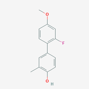 4-(2-Fluoro-4-methoxyphenyl)-2-methylphenol, 95%