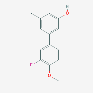 5-(3-Fluoro-4-methoxyphenyl)-3-methylphenol, 95%