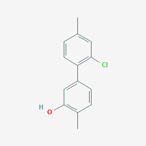 5-(2-Chloro-4-methylphenyl)-2-methylphenol, 95%