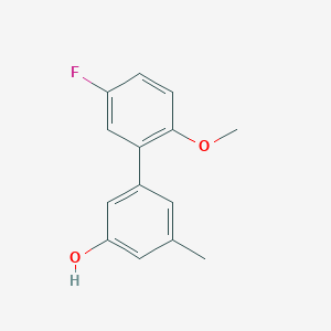 5-(5-Fluoro-2-methoxyphenyl)-3-methylphenol, 95%