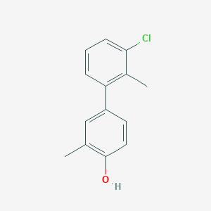 4-(3-Chloro-2-methylphenyl)-2-methylphenol, 95%