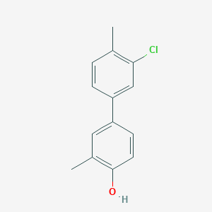 4-(3-Chloro-4-methylphenyl)-2-methylphenol, 95%