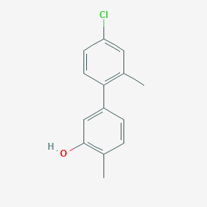 5-(4-Chloro-2-methylphenyl)-2-methylphenol, 95%