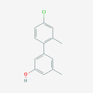 5-(4-Chloro-2-methylphenyl)-3-methylphenol, 95%